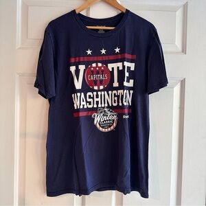Vintage Y2K‎ Washington Capitals Graphic Tee